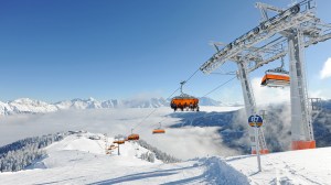 Der Skicircus Saalbach Hinterglemm wirkt wie eine andere Welt...