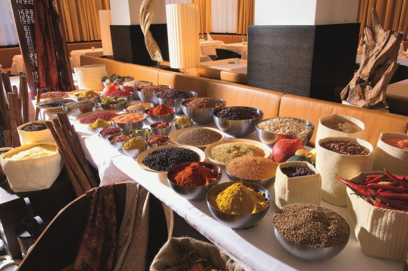 Gewürz-Bazar im Hotel Alpen Karawanserei